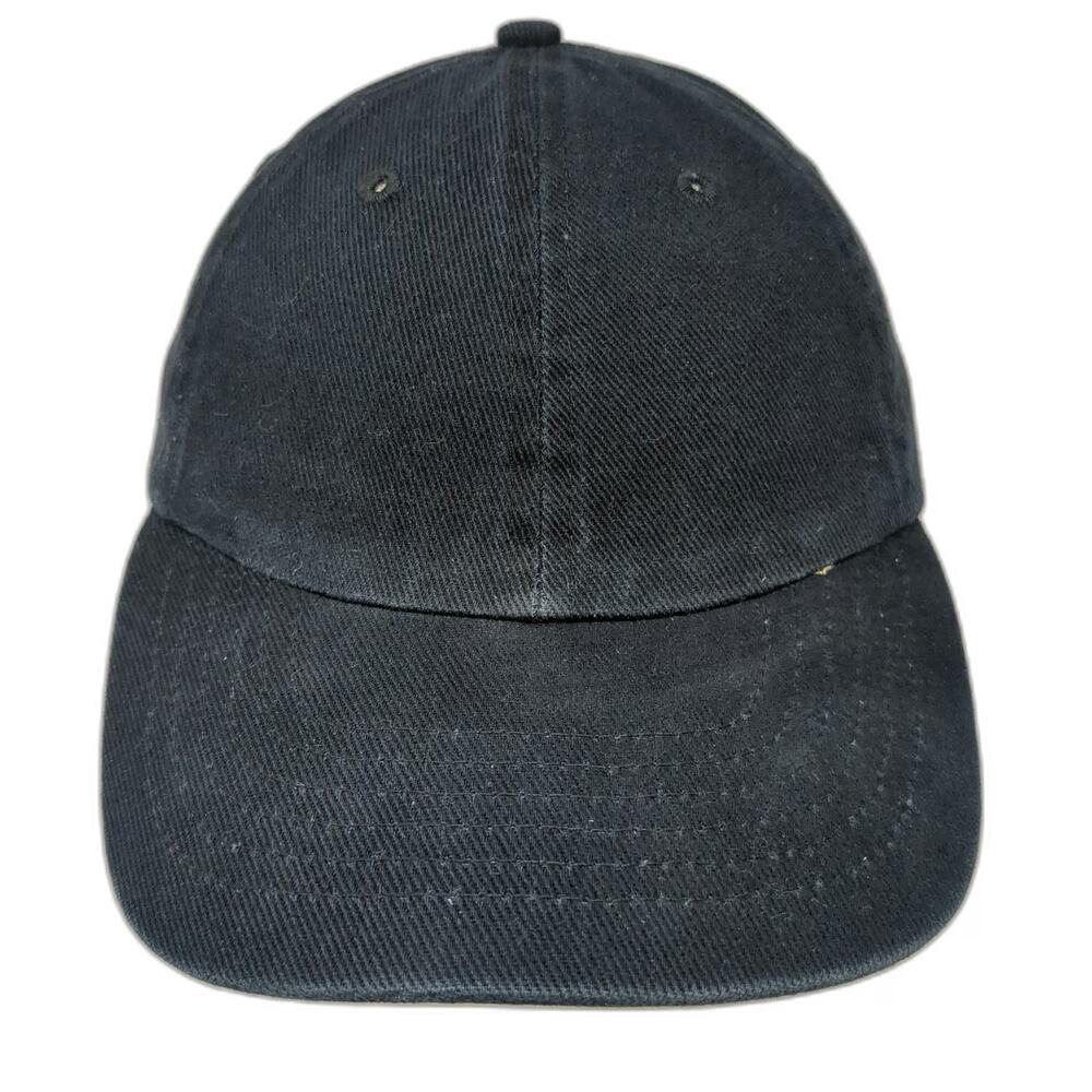 Chef Works Baseball Cap Black One Size Slideback Cotton Adjustable Work Hat